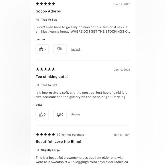 PINK x LoveShackFancy Pink Crewneck Sweatshirt Dress dog crystals shine - Picture 15 of 16